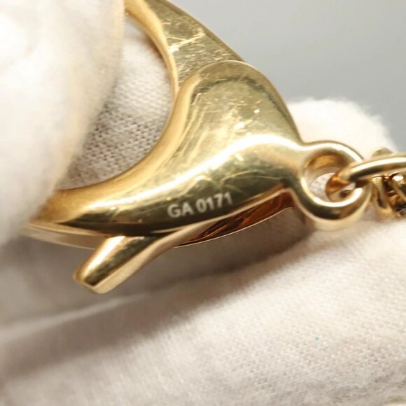 LOUIS VUITTON Porte Cles Fleur Etoile Key Holder metal Pink M66456 Auth 130592 - Picture 6 of 6